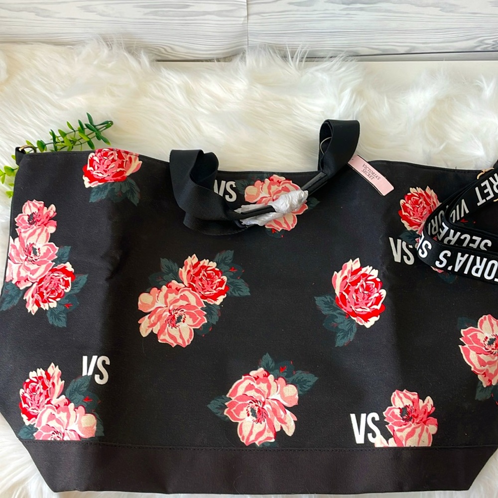 Victorias Secret Floral Tote